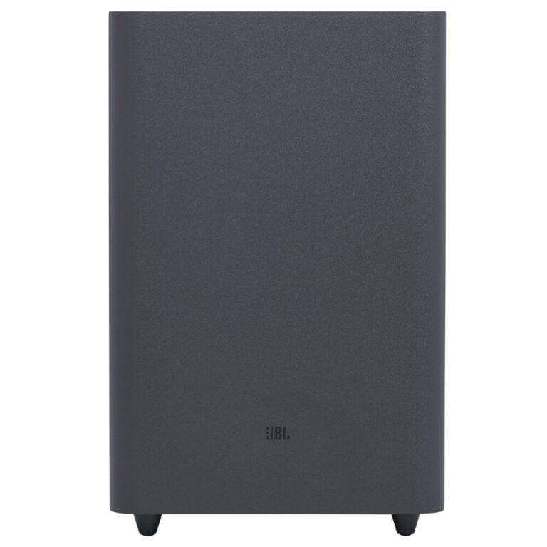عکس ساب‌ووفر JBL Bar 2.1 Deep Bass MK2 مشکی از روبه‌رو