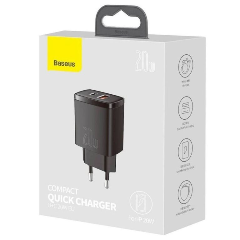 شارژر بیسوس مدل Quick Charger 20W