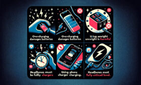 چهار باور غلط در مورد شارژ هدفون | Four misconceptions about charging headphones