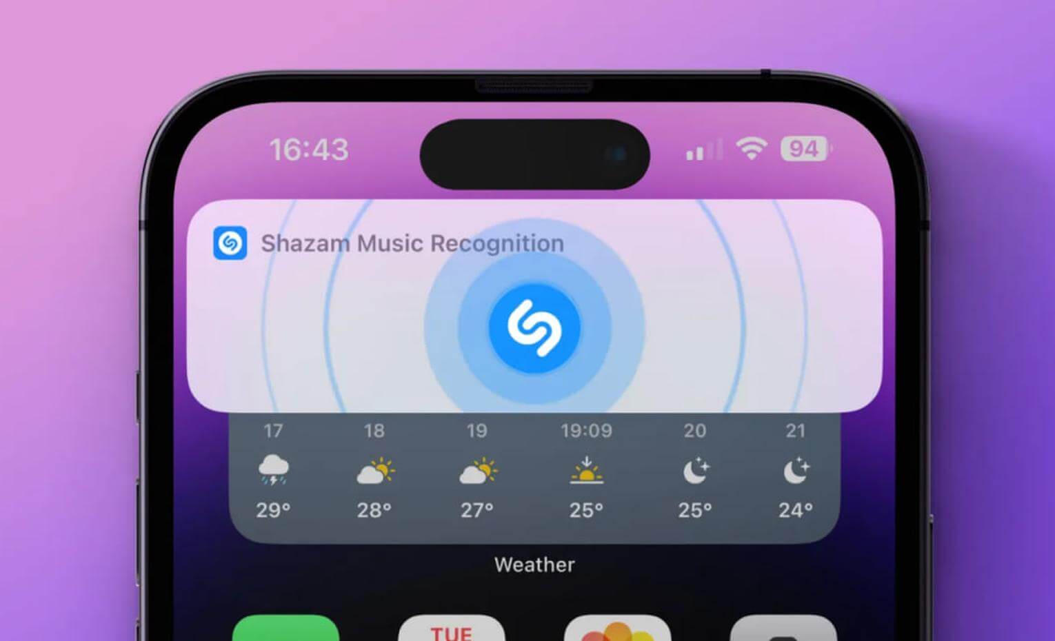 قابلیت های اپلیکیشن Shazam | features of the shazam application
