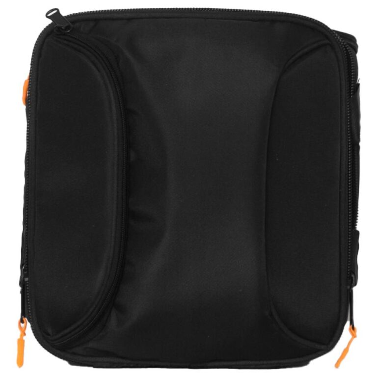 عکس نمای بخش ساده و زیپ‌دار کیف اسپیکر JBL PartyBox Encore نسل 2 مشکی