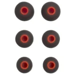 سه جفت سری سیلیکونی هندزفری JBL Tune 310C مشکی در اندازه‌های مختلف