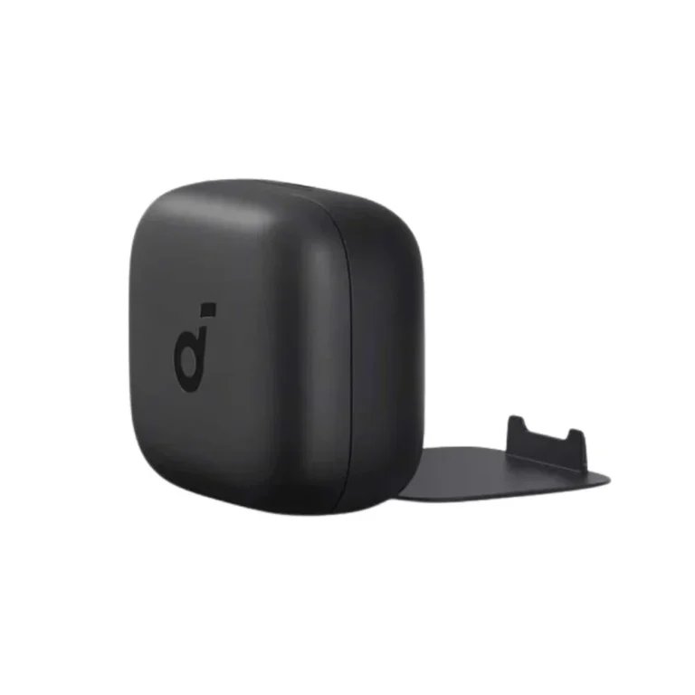 عکس کیس شارژ Anker Soundcore R50i NC A3959 مشکی با پایهٔ تاشوی باز