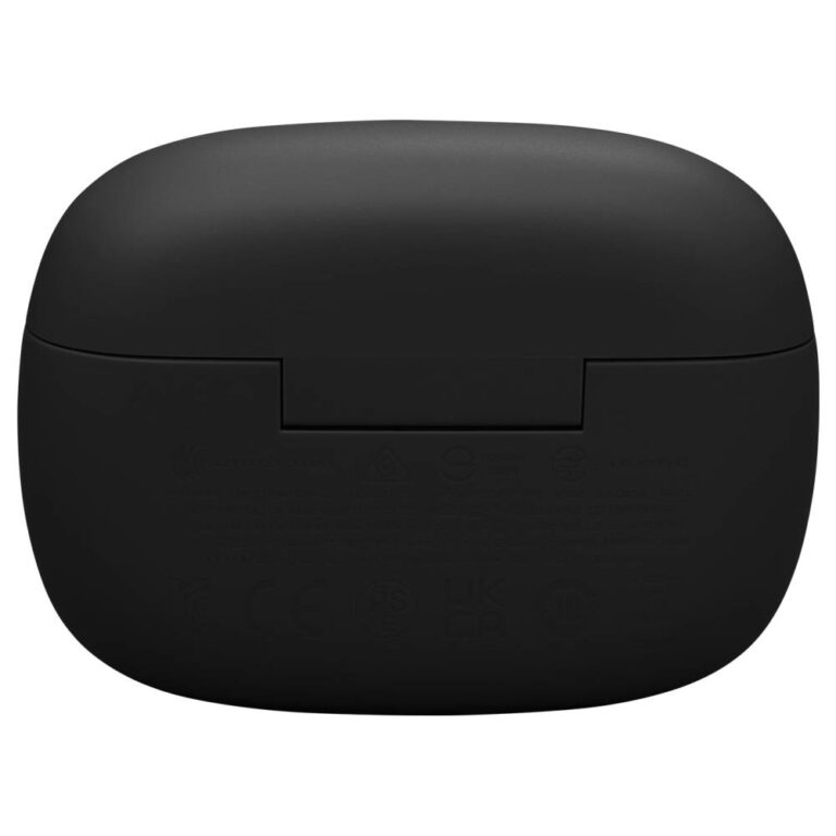 عکس کیس شارژ هندزفری JBL Wave Beam 2 مشکی از پشت