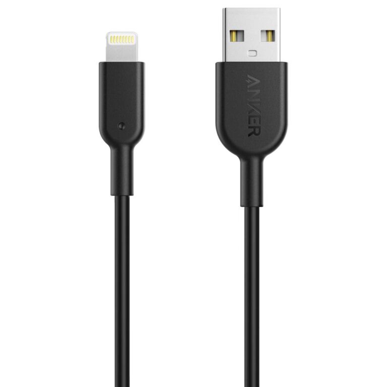 کابل شارژ انکر USB-A به Lightning مدل A8433 به طول 1.8 متر