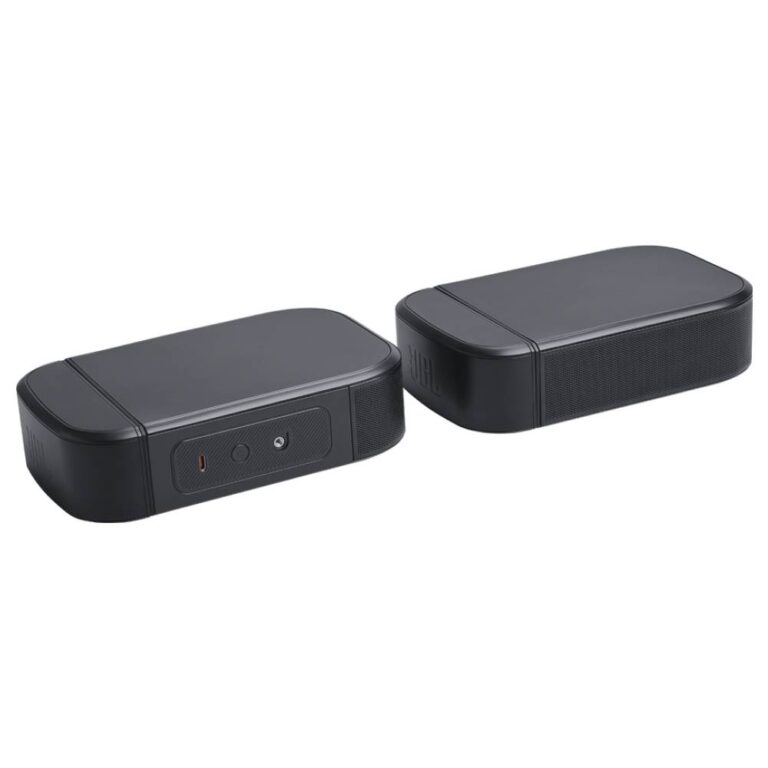 عکس دو بلندگوی جانبی ساندبار JBL Bar 800 MK2 مشکی از زاویه