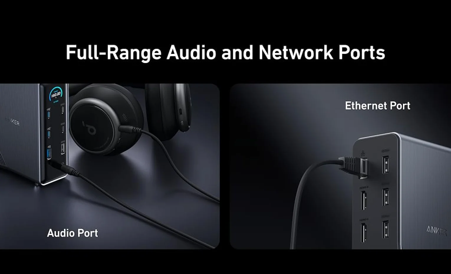 شارژر رومیزی Anker Prime 14-in-1 160W شارژر رومیزی Anker Prime 14-in-1 160W