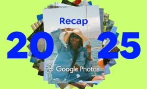 خلاصه سالانه Google Photos 2025، سلفی، حریم خصوصی و CapCut