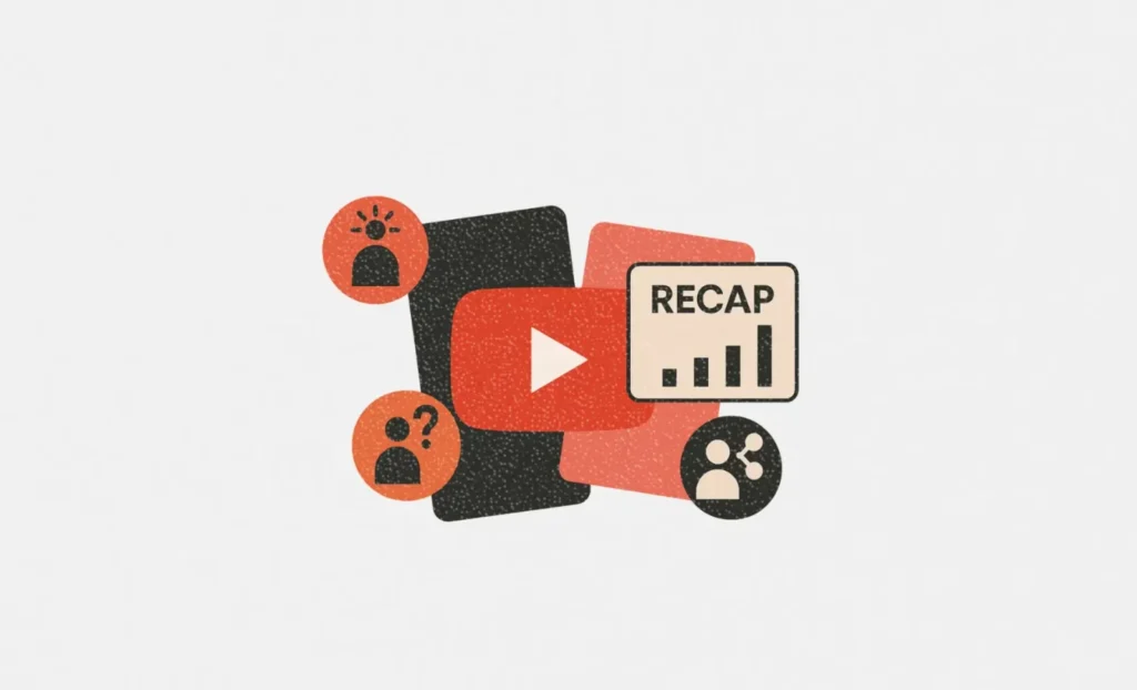 یوتیوب Recap، تجربه خلاصه‌سازی ویدیویی شخصی سازی شده