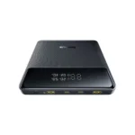 عکس پاوربانک Baseus Blade H1 مشکی از زاویه، با نمایشگر و چهار درگاه شارژ