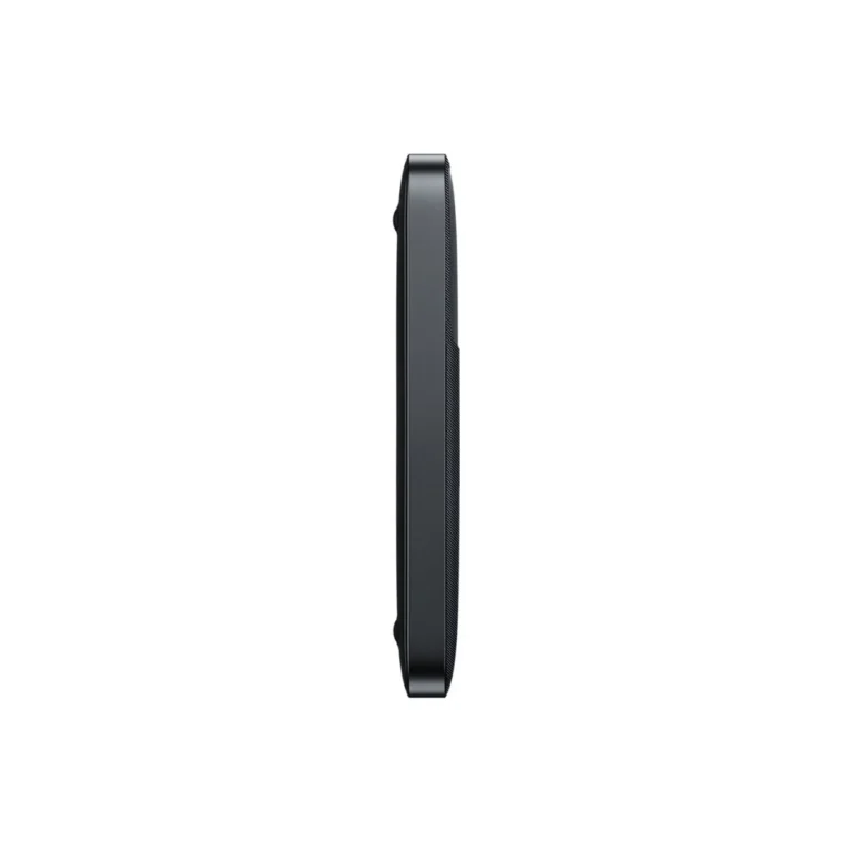 عکس پاوربانک Baseus Blade H1 مشکی از پهلو