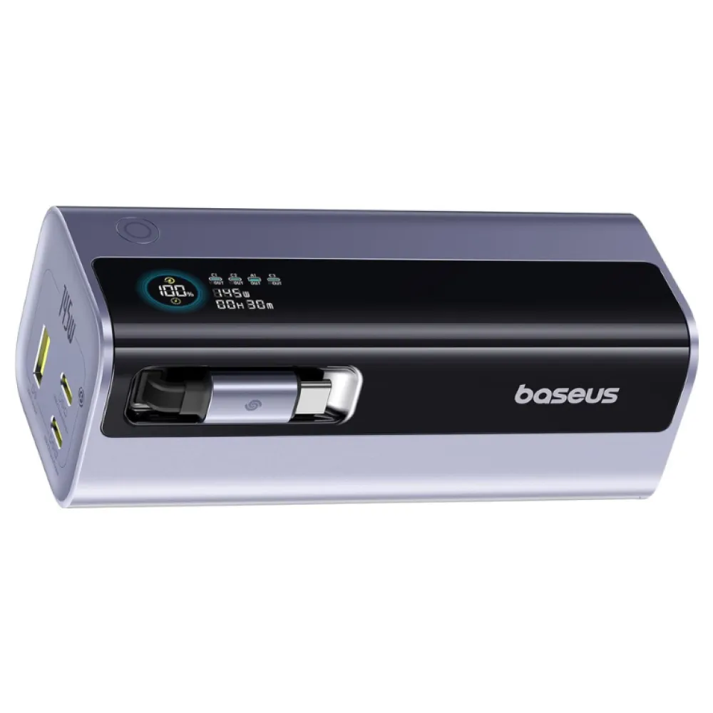پاوربانک بیسوس مدل EnerGeek GR11 145W ظرفیت 20000 میلی‌آمپر ساعت