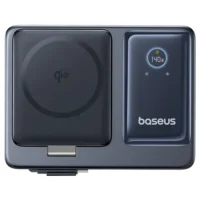 شارژر رومیزی بیسوس مدل Nomos Qi2 140W