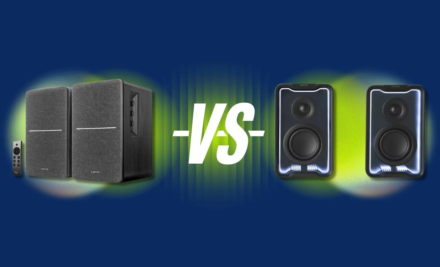 Edifier R1280t Vs R1280db مقایسه اسپیکر ادیفایر مدل R1280DB با ادیفایر مدل QR30