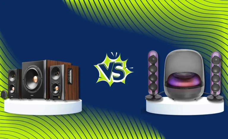 مقایسه اسپیکر هارمن کاردن SoundSticks 5 با ادیفایر S360DB