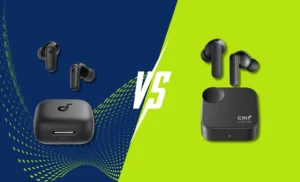 مقایسه هندزفری انکر R50i NC با هندزفری ناتینگ CMF Buds 2a