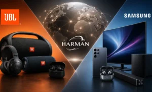 رابطه JBL، HARMAN و Samsung چیست؟ مالکیت و نقش هر برند