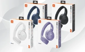 چهار جعبه هدفون JBL Tune 520BT با رنگ‌های متفاوت محصول