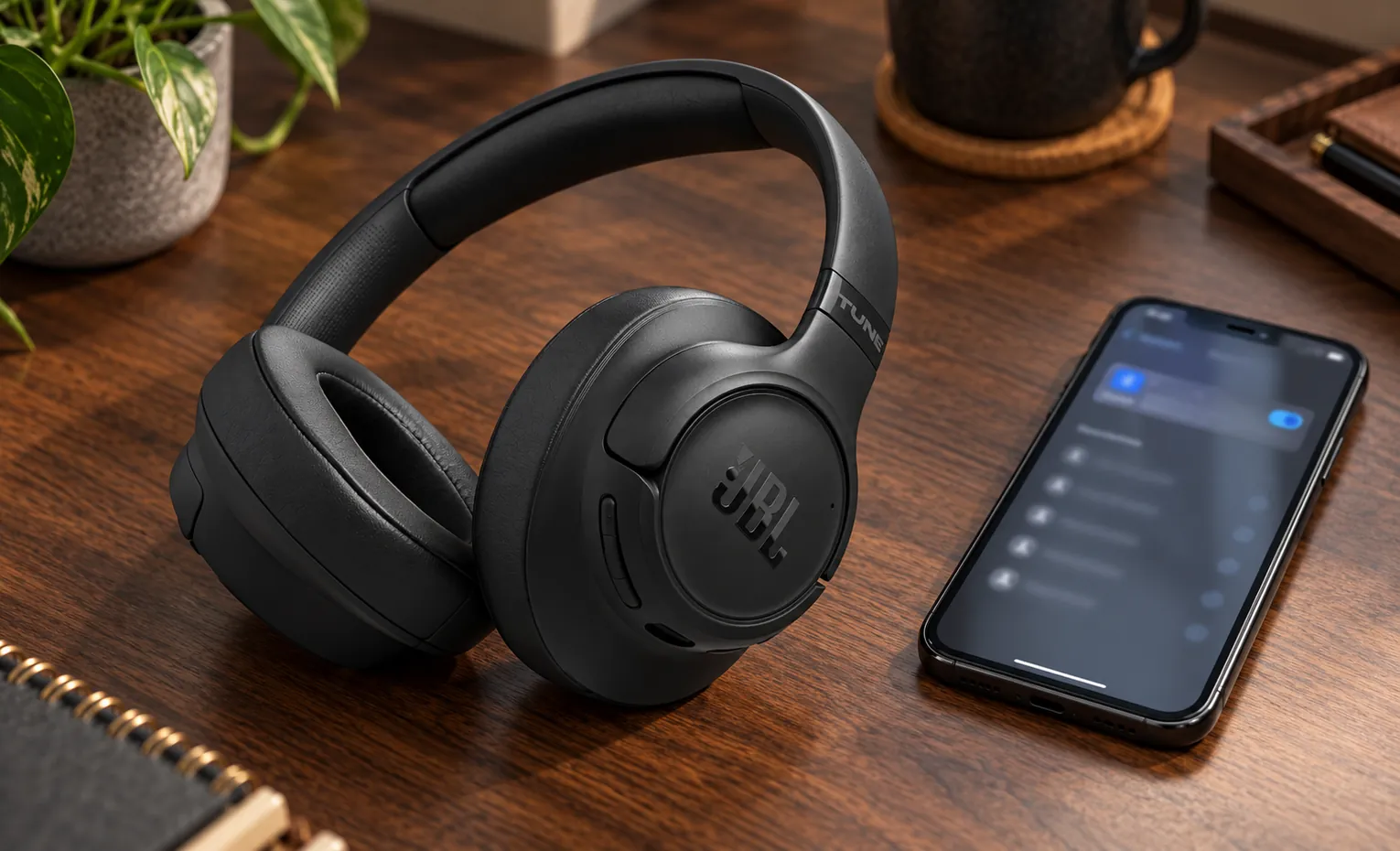 اتصال دو دستگاه به هدفون JBL Tune 780NC اتصال دو دستگاه به هدفون JBL Tune 780NC