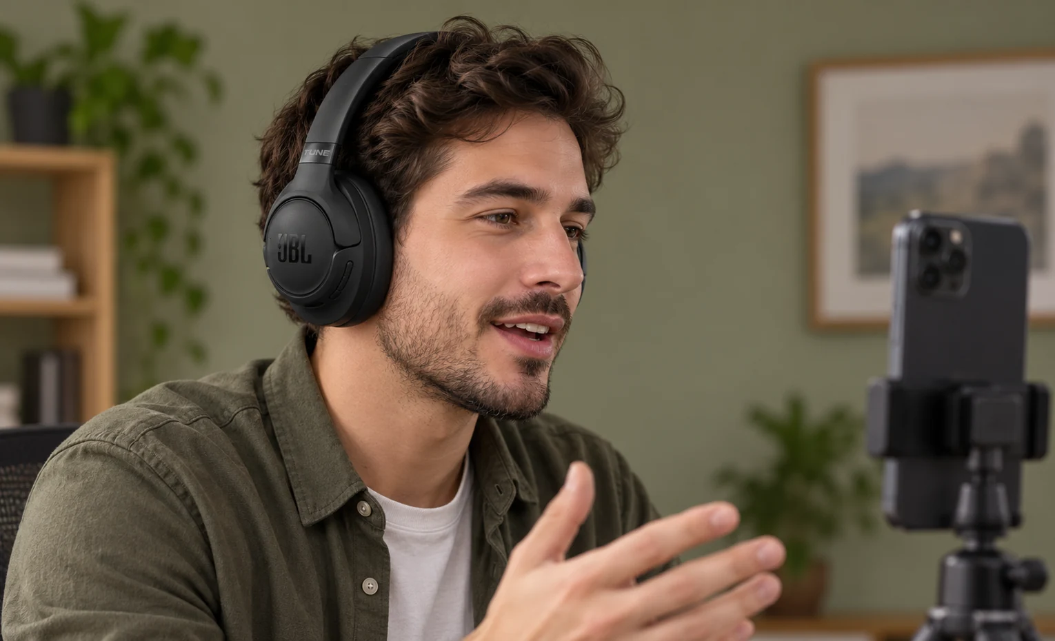 میکروفون Tune 780NC در ضبط ویدئو؛ تنظیم ورودی گوشی میکروفون Tune 780NC در ضبط ویدئو؛ تنظیم ورودی گوشی