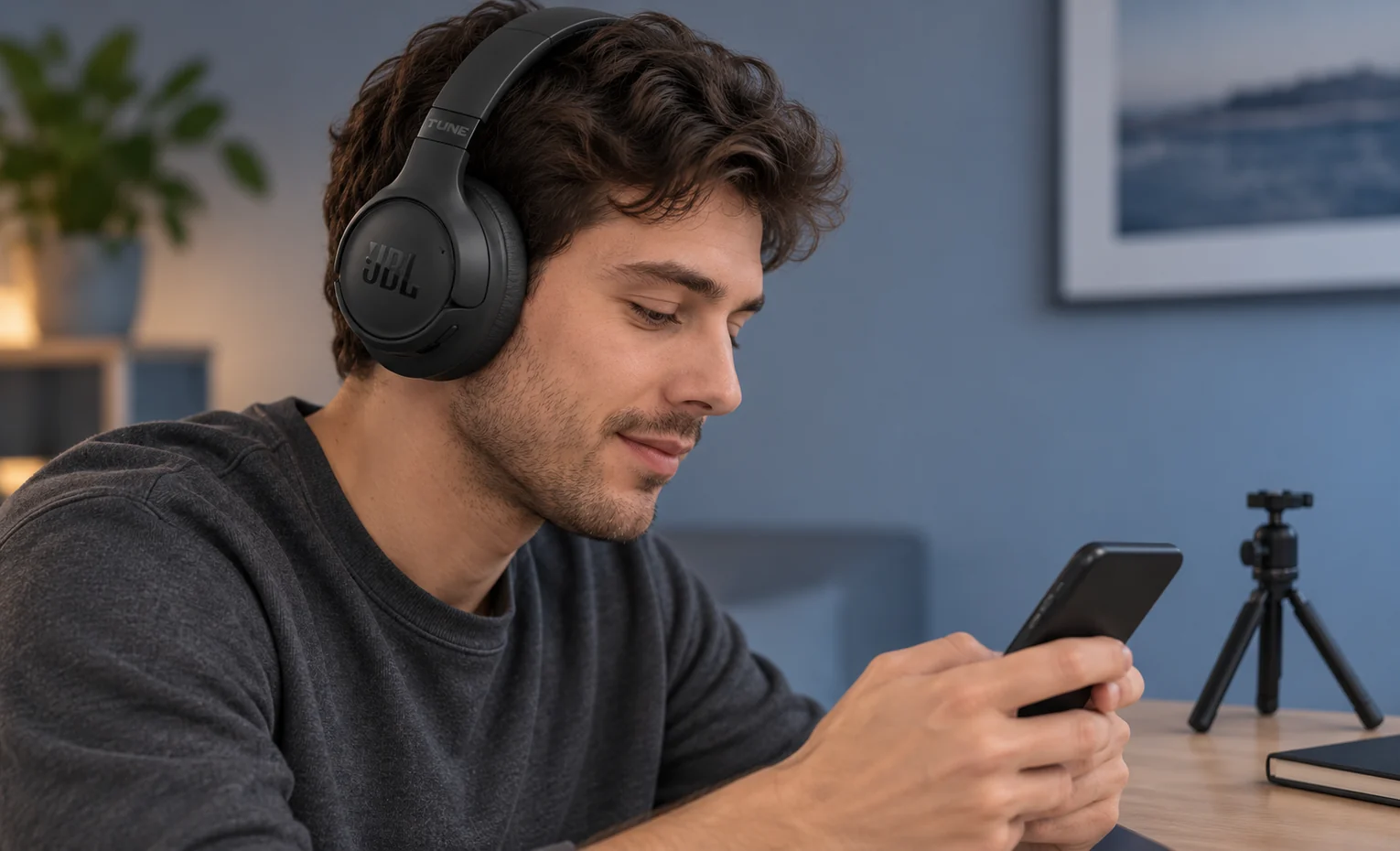 میکروفون Tune 780NC در ضبط ویدئو؛ تنظیم ورودی گوشی میکروفون Tune 780NC در ضبط ویدئو؛ تنظیم ورودی گوشی